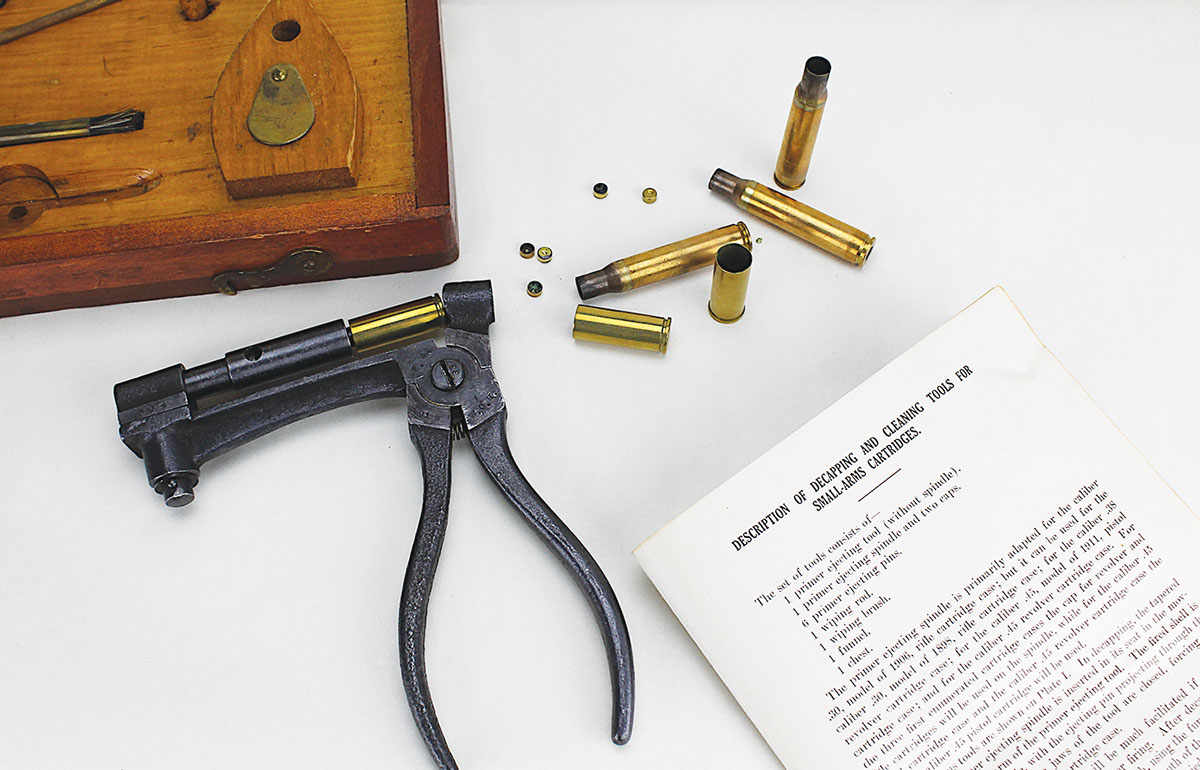 Made to last: Even after more than a century, the tool still works like new.